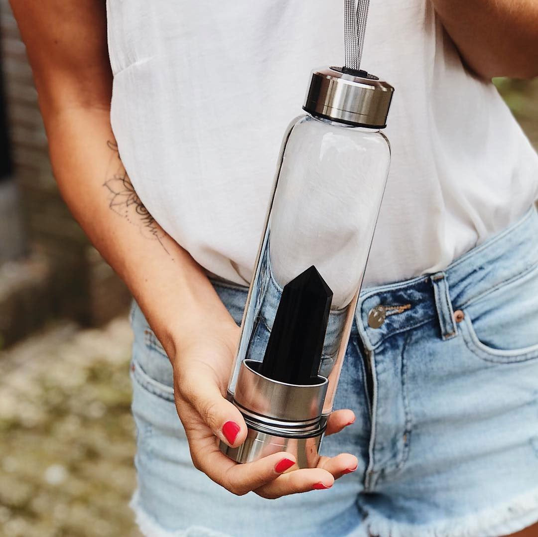Crystal Healing Bottle